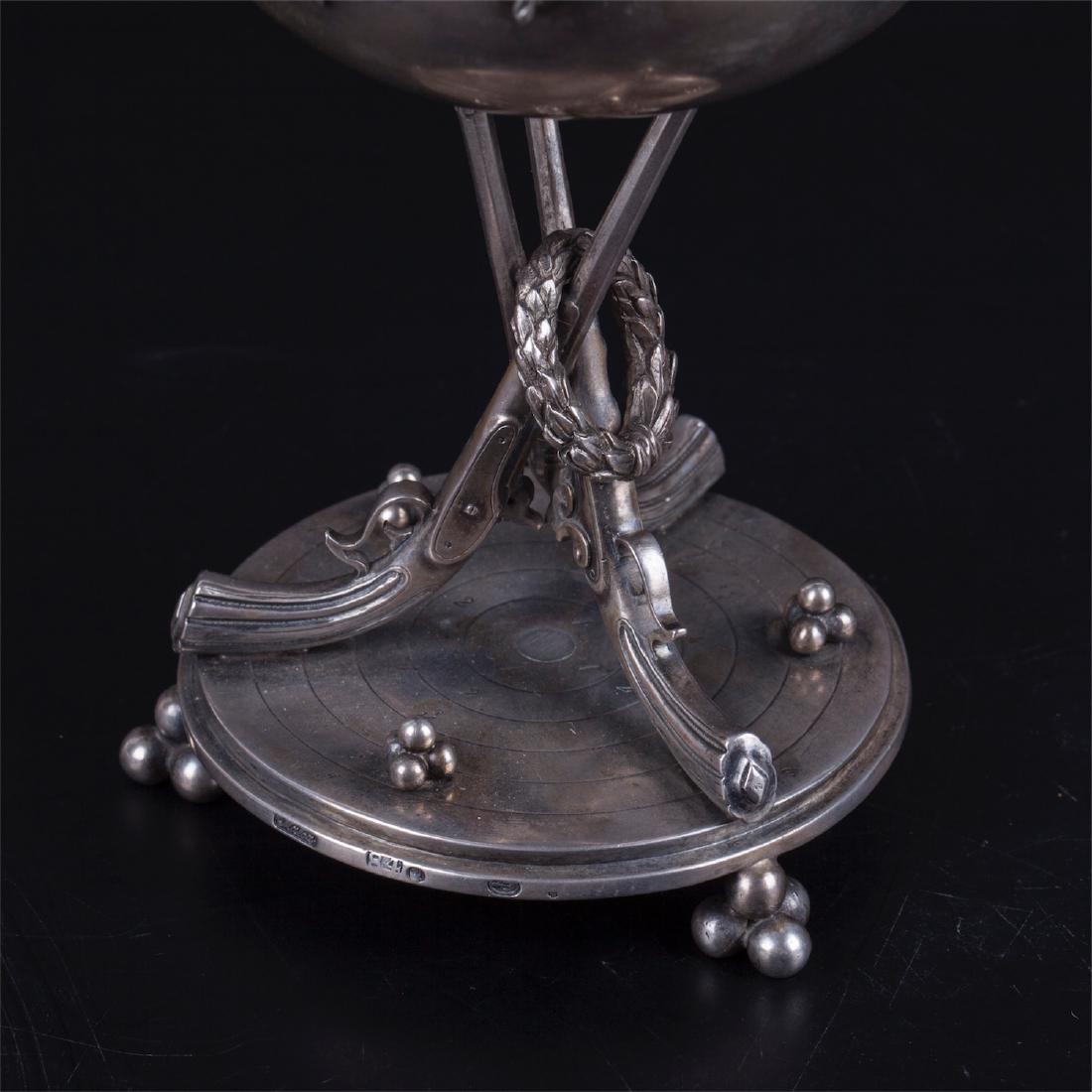 Silver goblet shooting prize — image 7