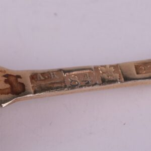 Silver spoon. Workshop of S.Sazikov (?). Moscow,1840y. — image 3