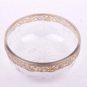 Vase. Silver, glass. French. — image 2