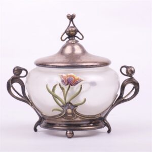 Candy bowl with cover. WMF. — image 2