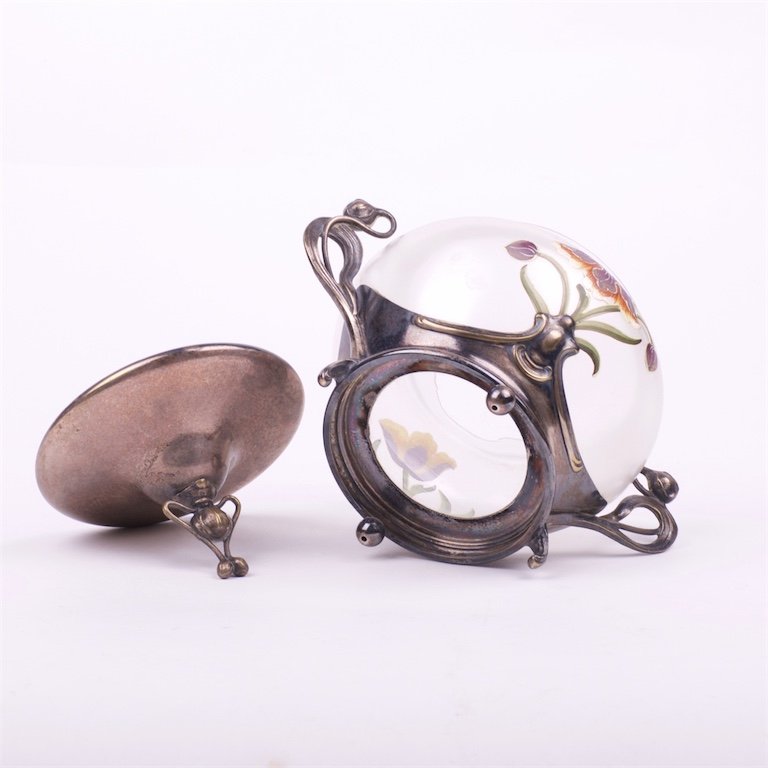 Candy bowl with cover. WMF. — image 4