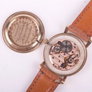 Garrad 9K gold mechanical men's wristwatch — image 7