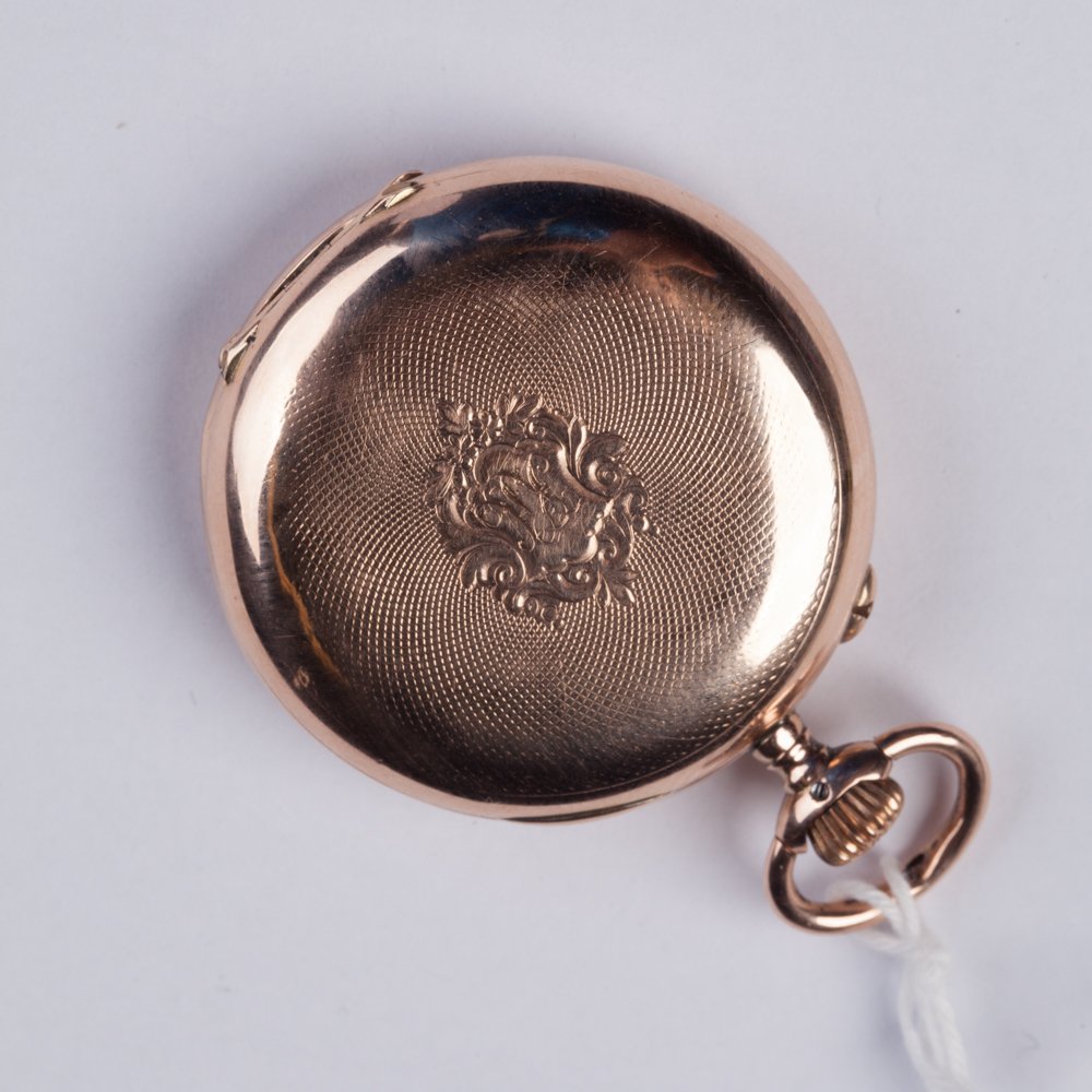 Gold pocket watch. "Longines" — image 3