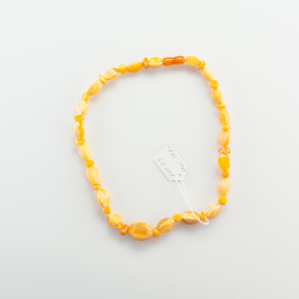 Natural Baltic Amber Butterscotch necklace. — image 1