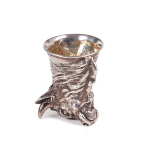 Russian beaker in the shape of a bull's head — image 1
