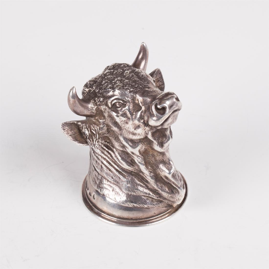 Russian beaker in the shape of a bull's head — image 2