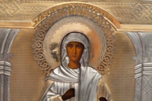Russian Icon Saint Anna Prophetess — image 2