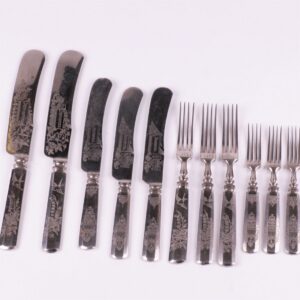 Table set. Zlatoust armory manufactory. — image 2