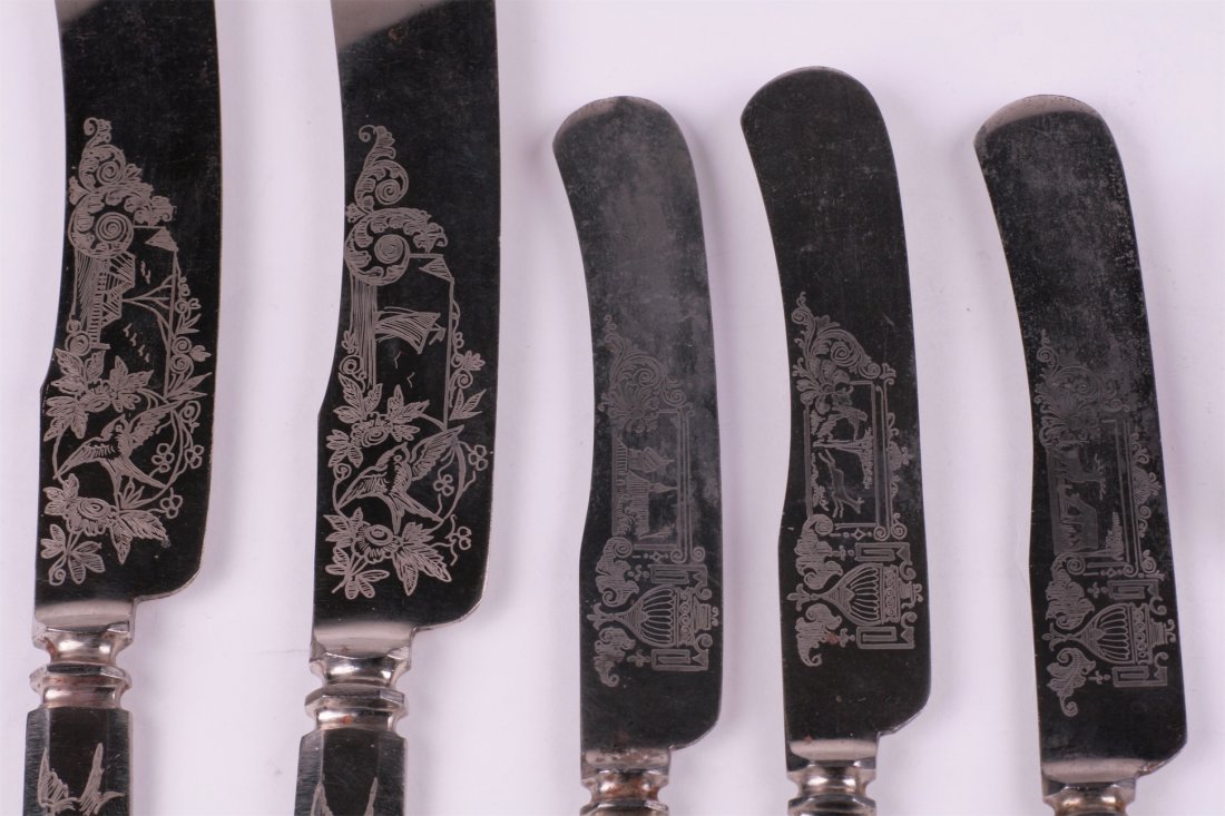 Table set. Zlatoust armory manufactory. — image 4