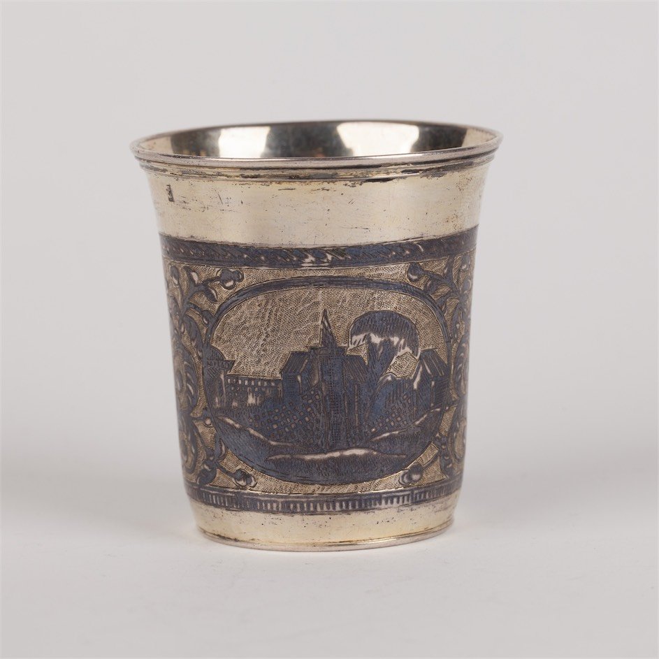 Beaker with views of Moscow. Moscow, 1836. — image 2