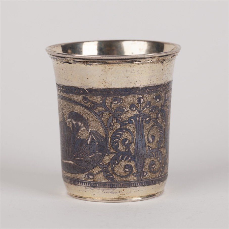Beaker with views of Moscow. Moscow, 1836. — image 3