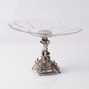 Candy bowl. Silver. — image 1