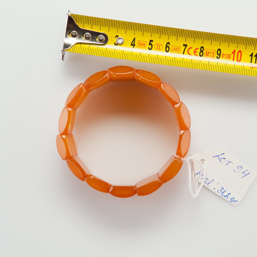 Natural Baltic Amber bracelet. — image 4