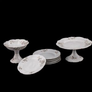 Russian porcelain desert service by Garden — image 1