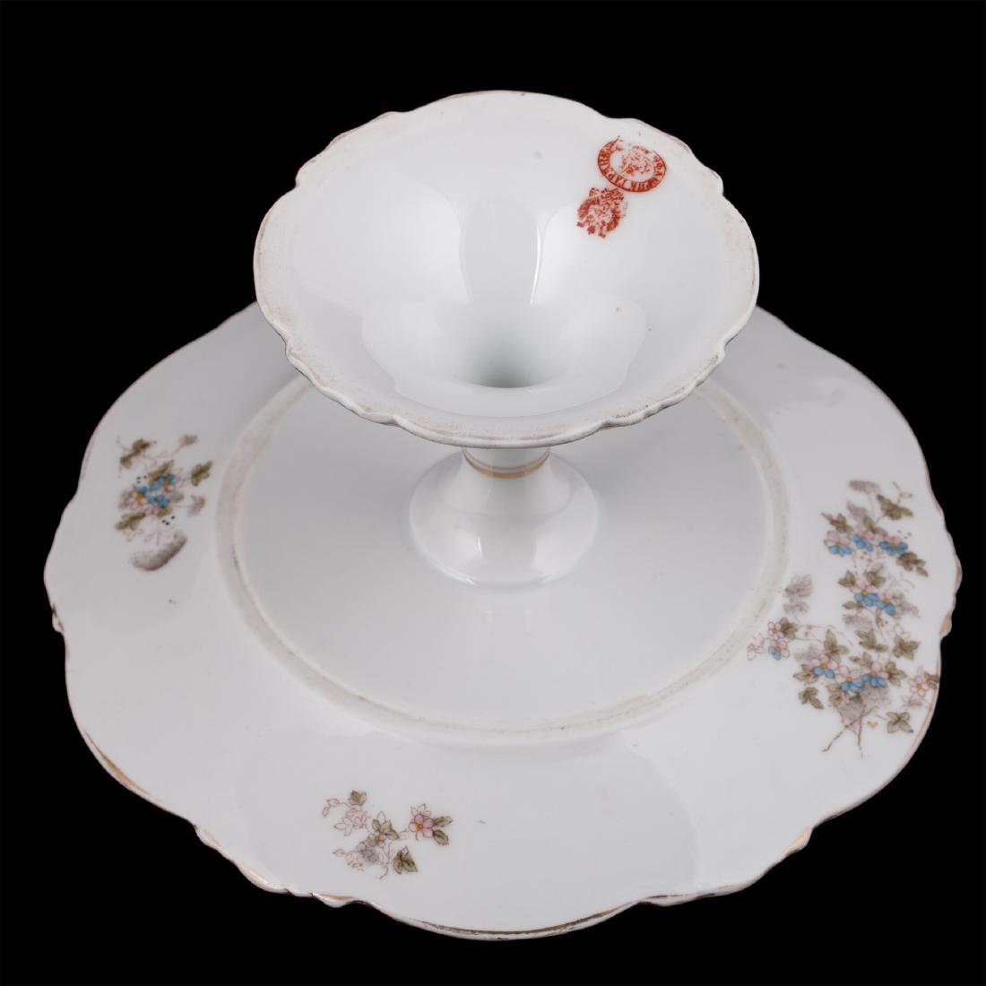 Russian porcelain desert service by Garden — image 6