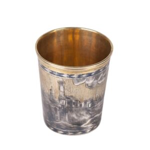 Beaker with a panoramic view of Moscow Kremlin — image 3