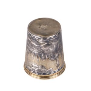 Beaker with a panoramic view of Moscow Kremlin — image 4