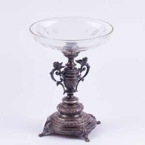 Candy bowl. Silver. — image 1