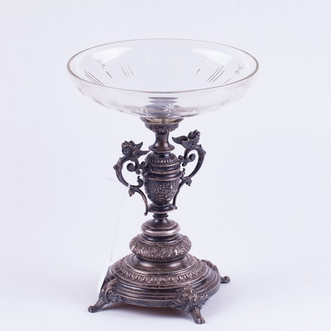 Candy bowl. Silver. — image 1