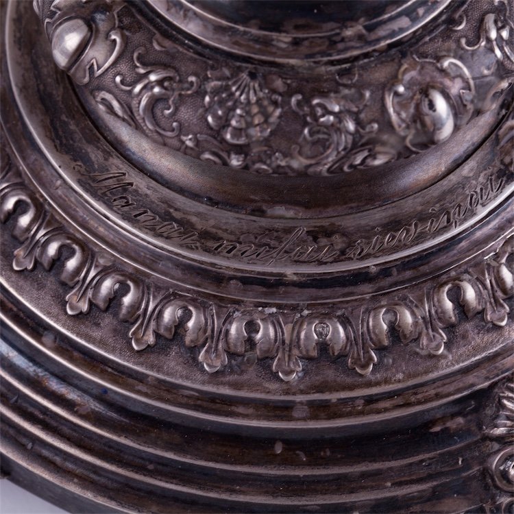 Candy bowl. Silver. — image 2