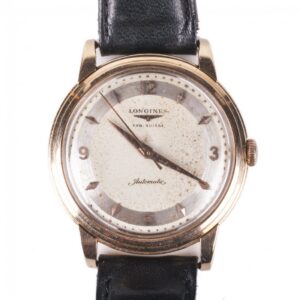 Longines 18K gold automaticl men's wristwatch — image 1
