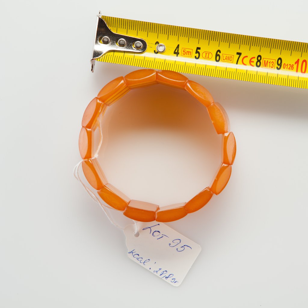 Natural Baltic Amber bracelet. — image 3