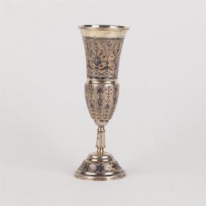 Pokal with floral decor. Moscow, 1839. — image 1