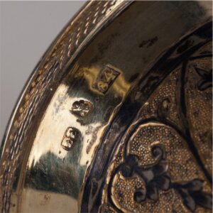 Pokal with floral decor. Moscow, 1839. — image 5