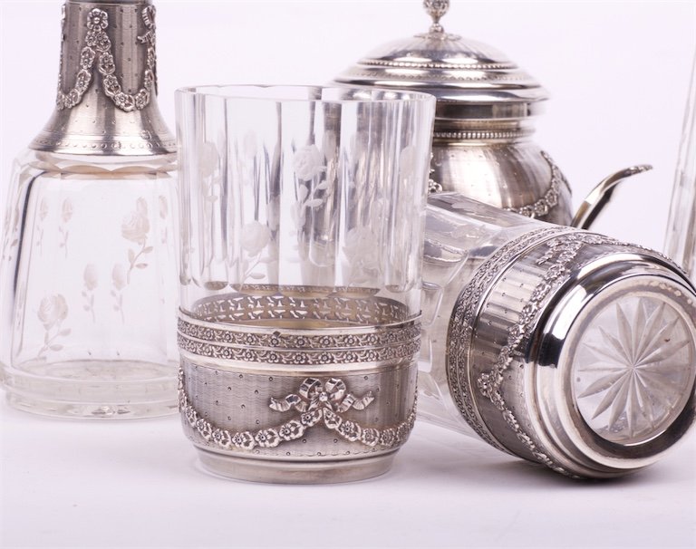 Set of 6 pieces. French — image 4