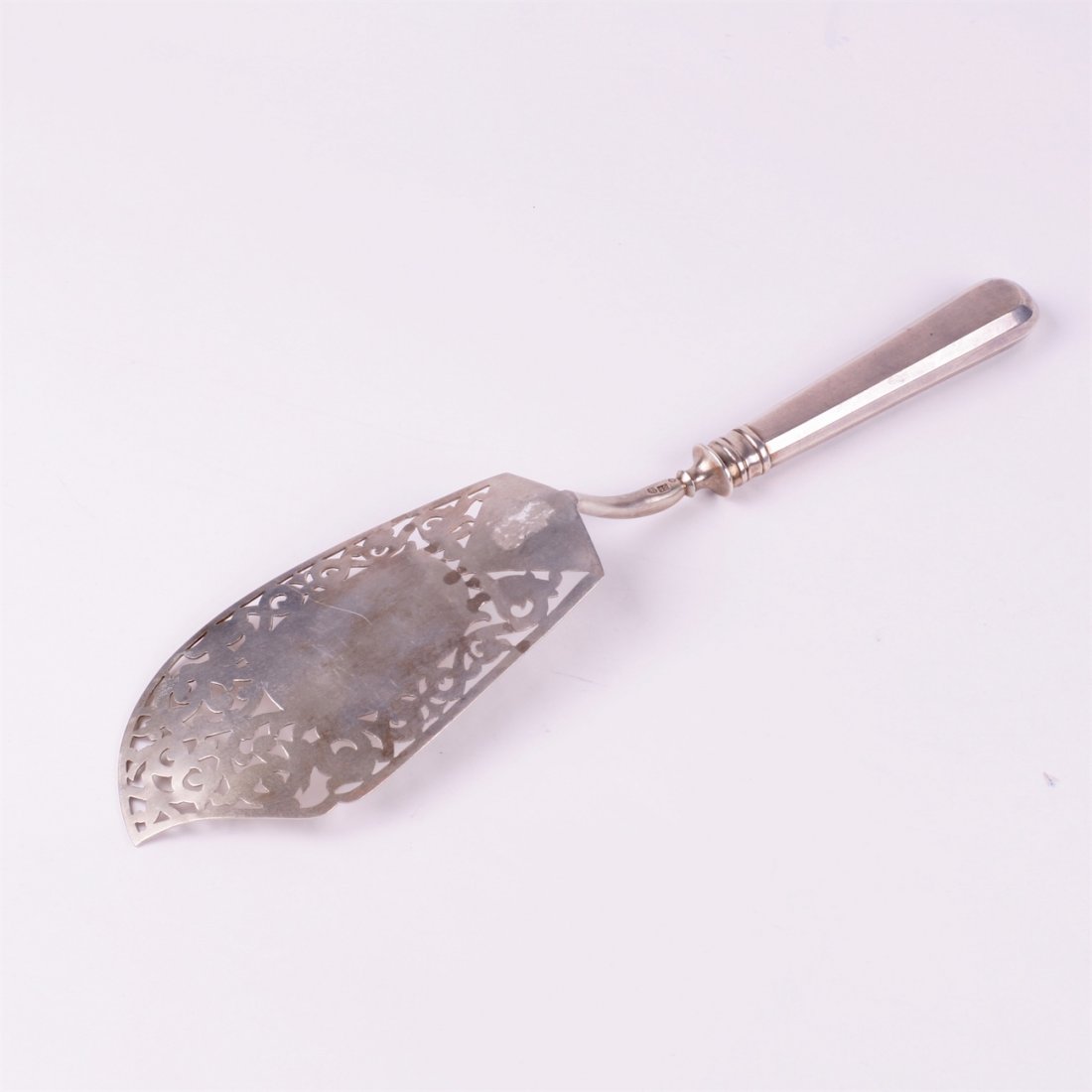 Table fish shovel. Makers mark of V.Akimov. — image 5