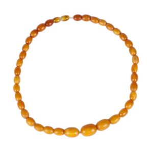 Antique amber necklace. Weight: 21.9 g. — image 1
