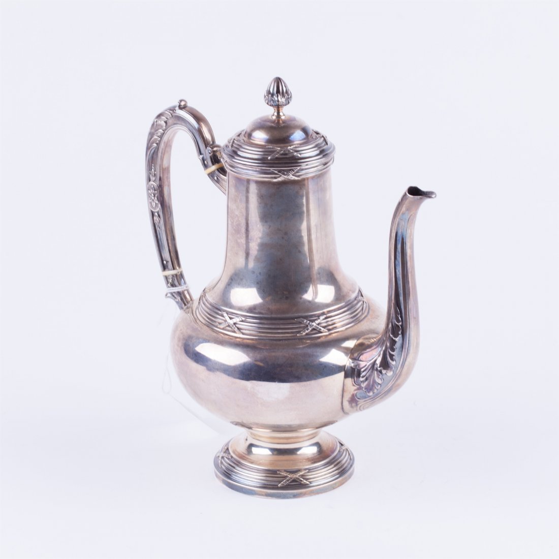 French silver coffee kettle. — image 2