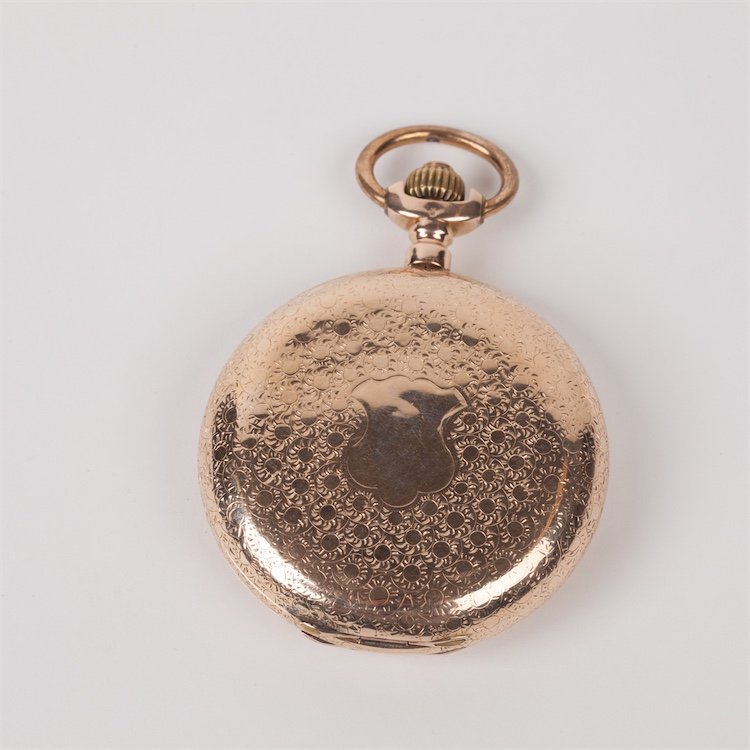 Gold pocket watch "Pateck Geneve". — image 1