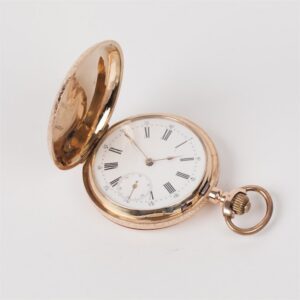 Gold pocket watch "Pateck Geneve". — image 3