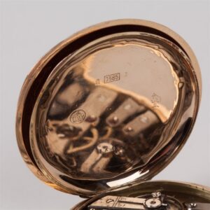 Gold pocket watch "Pateck Geneve". — image 9