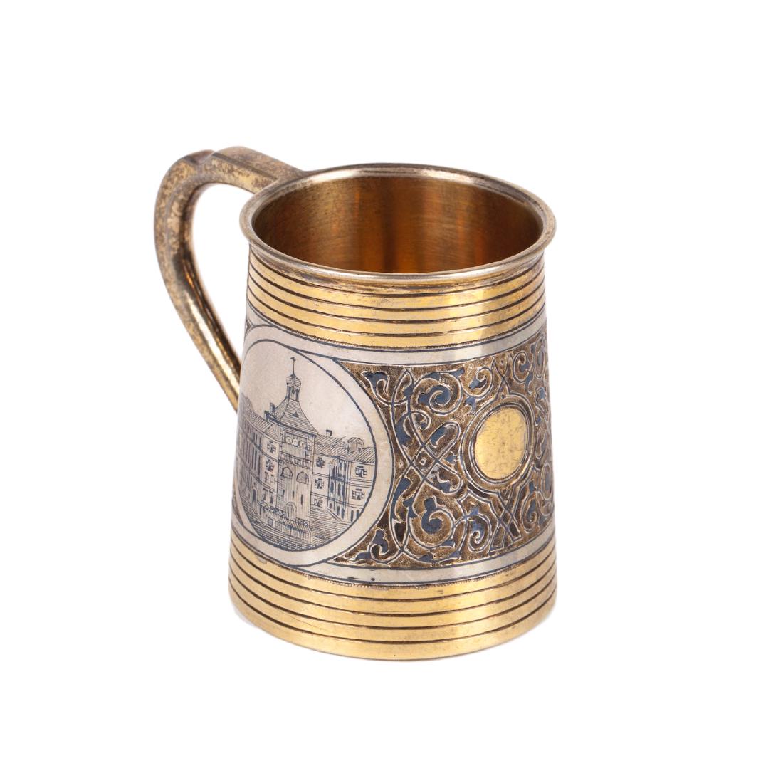 Russian barrel beaker with views of Moscow — image 2