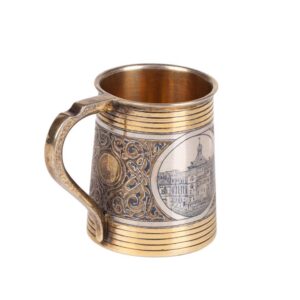 Russian barrel beaker with views of Moscow — image 3