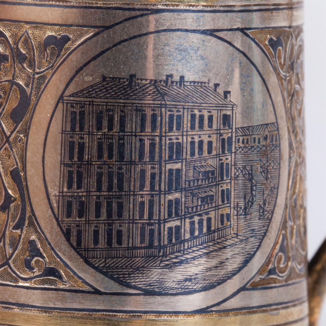 Russian barrel beaker with views of Moscow — image 5