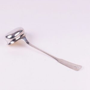 Russian silver ladle with coat of arms. L.Nast. — image 2
