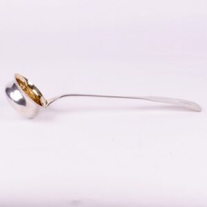 Russian silver ladle with coat of arms. L.Nast. — image 3