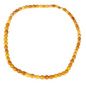 Antique amber necklace. Weight: 33.6 g. — image 1