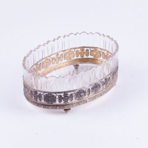 Candy bowl. Silver. — image 1