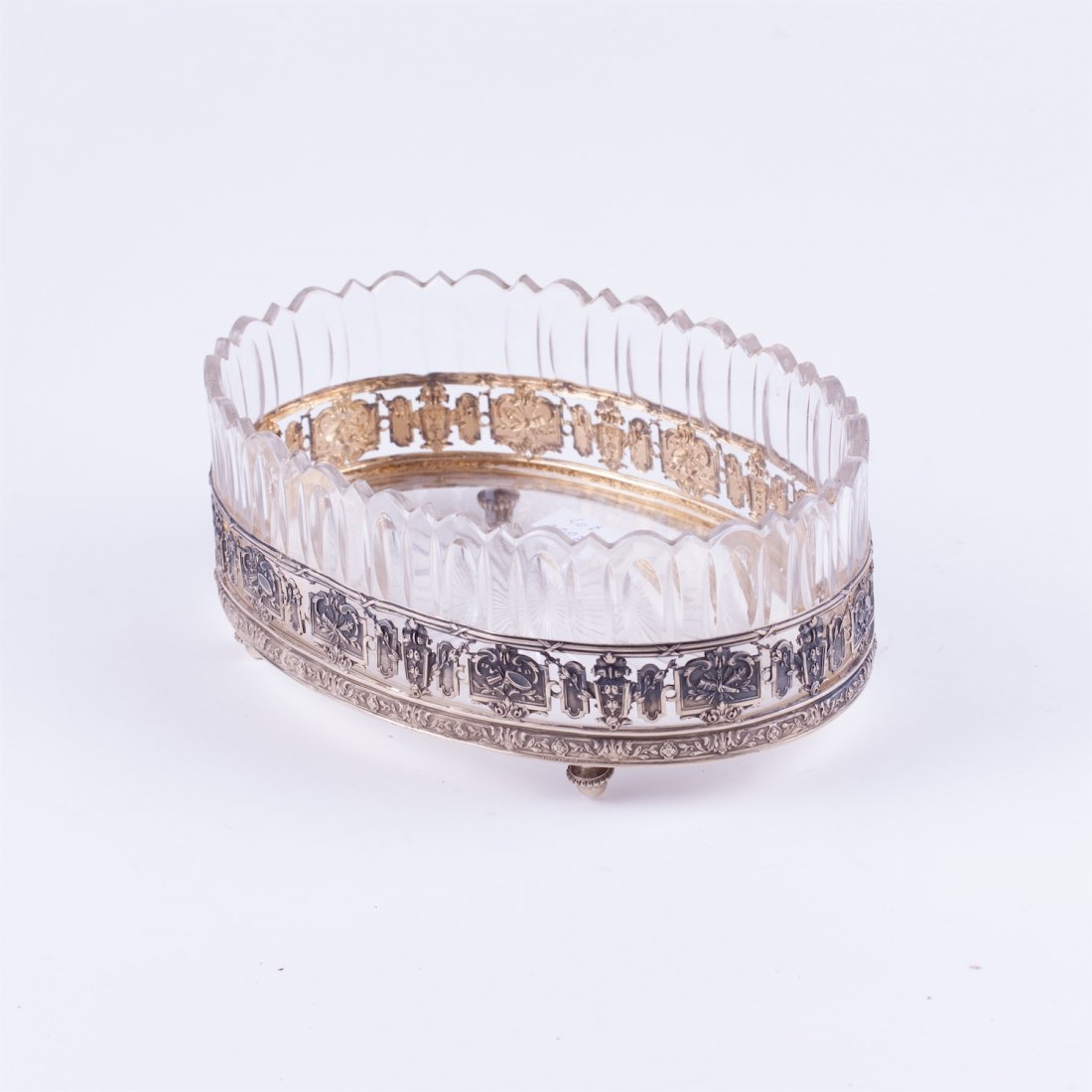 Candy bowl. Silver. — image 2