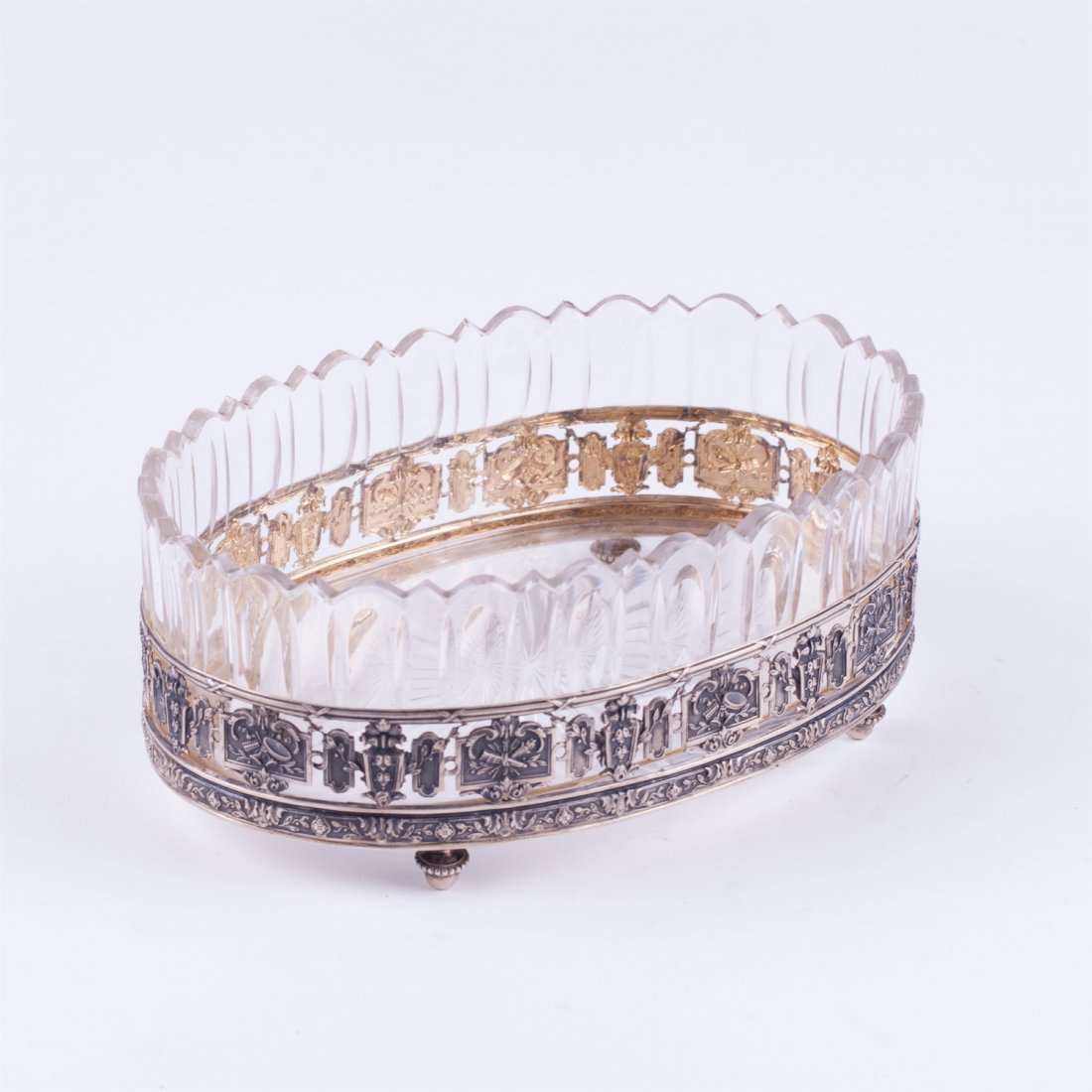 Candy bowl. Silver. — image 3