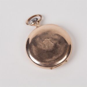 Gold pocket watch "I.W.C". — image 2