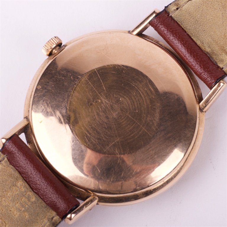 Omega 18K gold automatic wristwatch with calendar — image 3