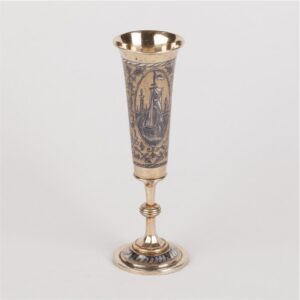 Pokal with depiction of Peter the Great. Moscow, 1838. — image 2