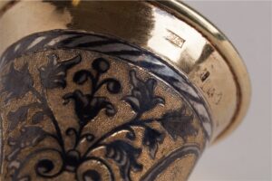 Pokal with depiction of Peter the Great. Moscow, 1838. — image 6
