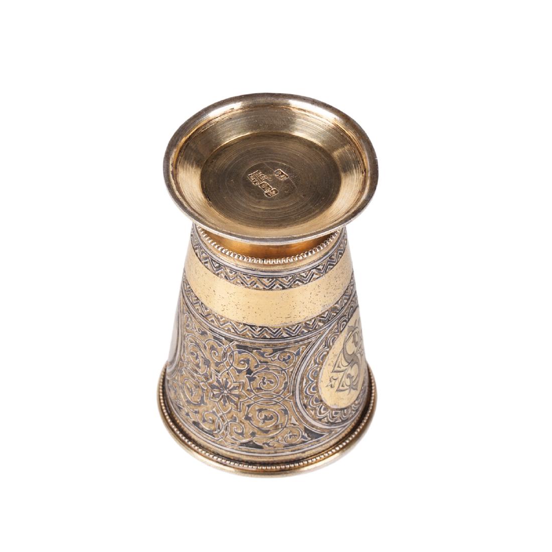 Russian beaker with the Moscow Kremlin — image 4