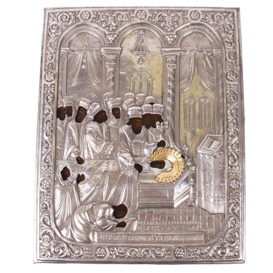 Russian Icon of Saint Alexey the Metropolitan of Moscow — image 1
